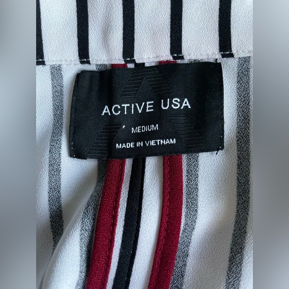 ACTIVE USA PINSTRIPE BLAZER 🫦 - Picture 7 of 10